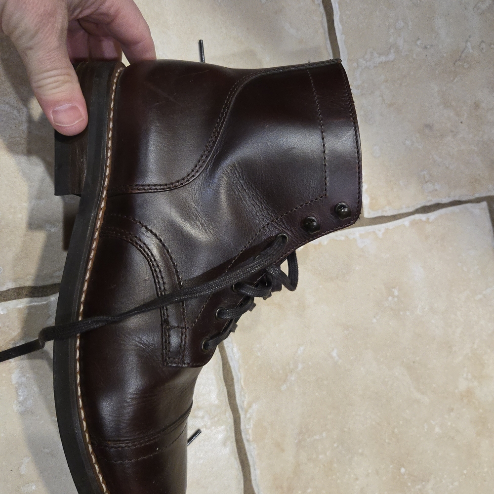 Thursday Boot Company Dark Brown Leather Boots - Picture 4 of 4